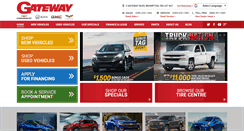 Desktop Screenshot of gatewaychevrolet.ca